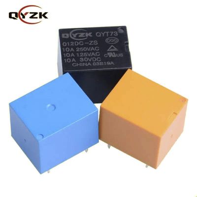 微型10A直流T73继电器 4脚5脚常开常闭5/12/24Vdc 小型电磁继电器图3