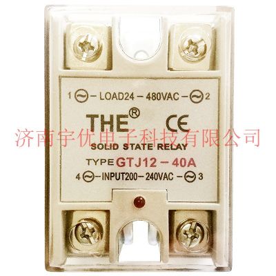 THE无锡天豪 GTJ12-40A 交流控制交流 单相固态继电器 全新原装图2