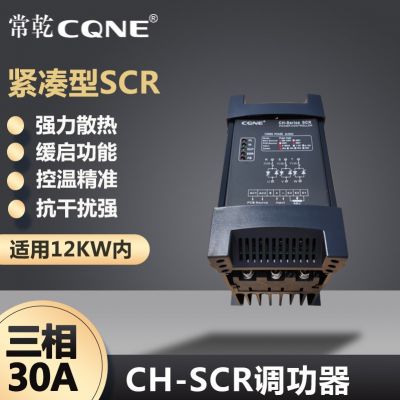 CQNE三相调功器30A小功率电力调整器电加热控温小尺寸功率控制器图3