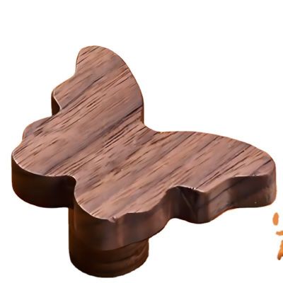 工厂批发创意造型木挂钩衣柜拉手橱柜拉手柜门拉手实木拉手儿童房图5