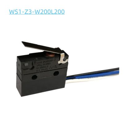 WS1防水微动开关IP67防水开关DONGNAN黑白蓝三条 线转换式行程开关图2