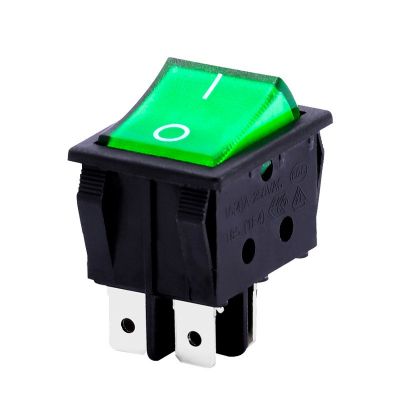 直销防水带灯船型开关 16A/125V 30*25mm 两脚三挡 带灯翘板开关图5