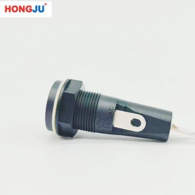 一字头 20A 大电流保险丝座 6*30保险丝 UL认证图4