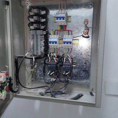 排污泵配电箱双电源配置布线规整工艺精湛图4