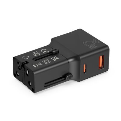 转换插头25W快充美欧规mini旅行转换头全球通多功能便携转换插座图5