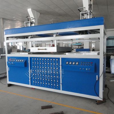 双工位行李箱吸塑设备 车顶旅行箱机器 车用箱包真空成型机图2