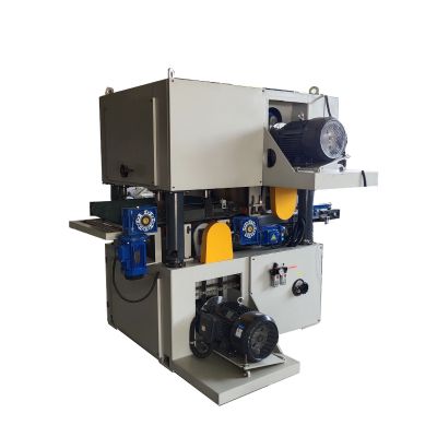 木工机械双面砂光机木工重型机械全自动定尺定厚砂光机图3