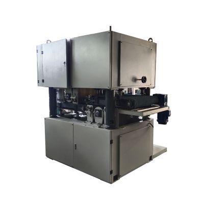 木工机械双面砂光机木工重型机械全自动定尺定厚砂光机图5