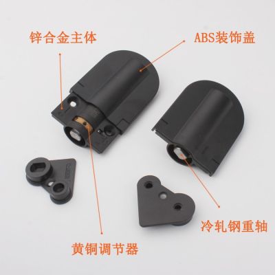 隐藏式梳妆台缓冲合页可调节梳妆台上下翻液压铰链翻盖式合页转轴图3