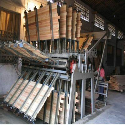 木工机械翻转式拼板机 液压油压拼板机 全自动实木拼板机拼木机图2