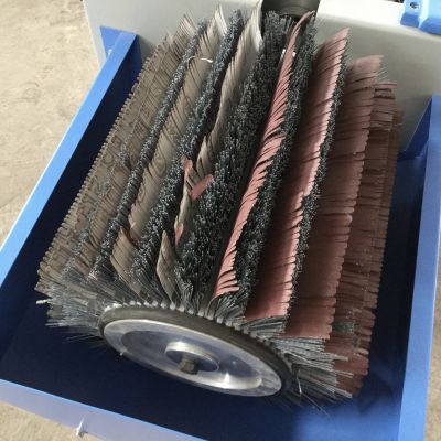 木工机械立式手动抛光机 异形底漆白茬砂光机上下窜动砂纸打磨机图3