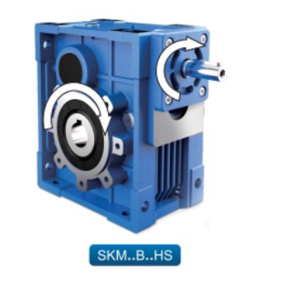SKM28 SKM38 斜齿 准双曲面齿轮减速机 诺广减速机图2