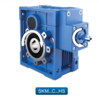 SKM28 SKM38 斜齿 准双曲面齿轮减速机 诺广减速机图4