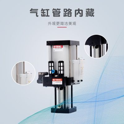 tenio铁凝气液增压缸cnc加工中心机床主轴增压打刀缸气动增压气缸图4