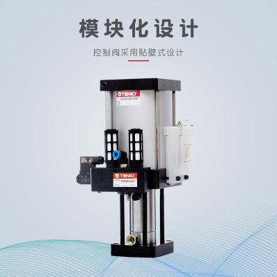 tenio铁凝气液增压缸cnc加工中心机床主轴增压打刀缸气动增压气缸图3