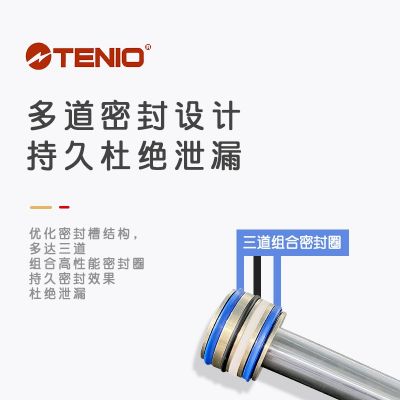 tenio铁凝3T5T快速型气液增压缸系列设备 冲床气动液压缸增压气缸图3