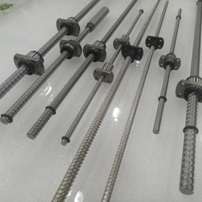 供应0401 0402 精密 轧制研磨微型滚珠丝杆小直径小导程图4