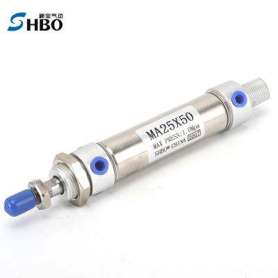 MA不锈钢迷你气缸MA20-25-50-100-150-200-300-S-CA小型气动元件图2