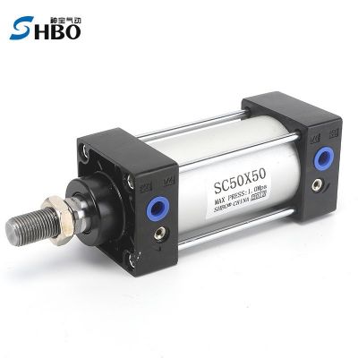 SC标准气缸SC160x50*100-150/200/250/300/400/500可带磁亚德客型图4