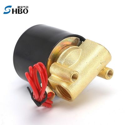 气动电磁阀 2W-025-08 直动式二通排水控制阀 电控开关电磁阀图3