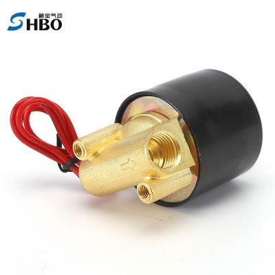 气动电磁阀 2W-025-08 直动式二通排水控制阀 电控开关电磁阀图2