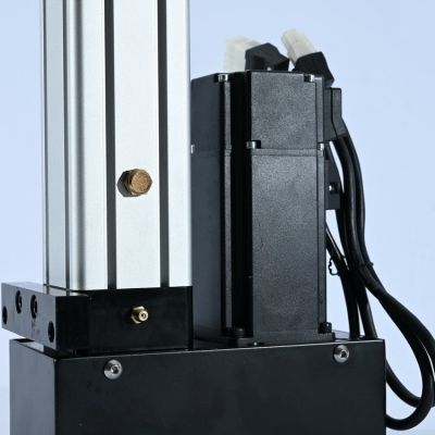 伺服电缸匡信电动缸折返式法兰MARTO生产厂家旋转推杆滑台模组图3