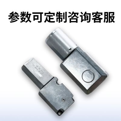 涡轮蜗杆直流3425减速电机大扭力12v24v炒菜机自锁推杆 娃娃机马达图5