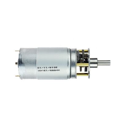 JGB37-555微型直流大扭力减速马达低速正反转可调速电动机12V 24V图5