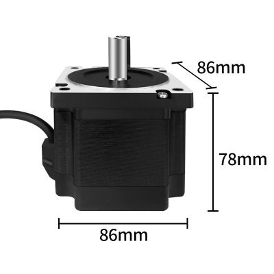 两相86步进电机混合式60V雕刻机78大高扭矩微型车间CT设备螺丝机图2