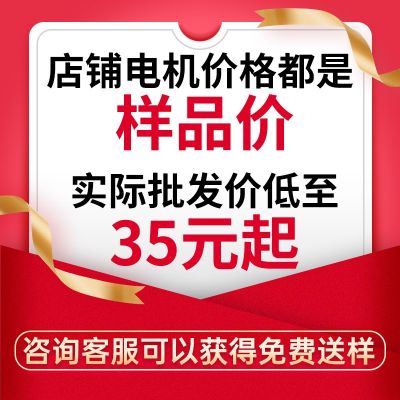 硅基动力10W转无刷直流电机高转速大功率干手机吹风筒电吹风马达图2