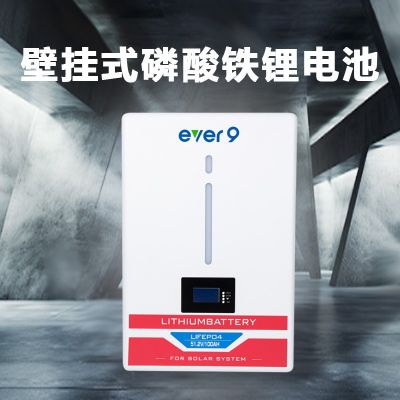 51.2v 5度/10度15度电家庭用太阳能光伏磷酸铁锂储能壁挂式锂电池图2