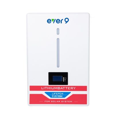 51.2v 5度/10度15度电家庭用太阳能光伏磷酸铁锂储能壁挂式锂电池图4