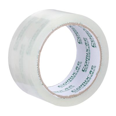 齐心 JP4806-6 封箱胶带48mm*60y*45um(6卷/筒) 透明图3