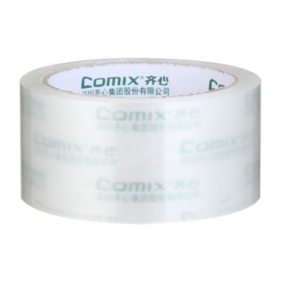 齐心 JP4806-6 封箱胶带48mm*60y*45um(6卷/筒) 透明图4