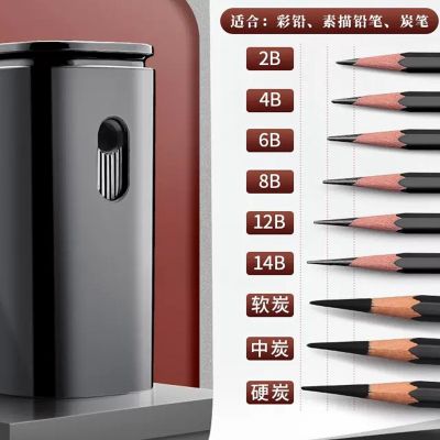 云峰9186素描专用卷笔刀转笔刀美术生手动削笔刀速写炭笔削笔器图2