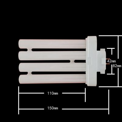 27W方四针四排管台灯护眼灯管2H型白光GX10Q台灯灯管图2