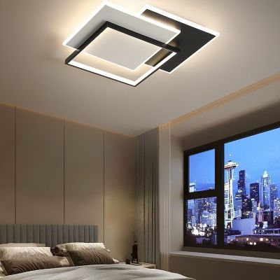 客厅灯2024新款灯具现代简约大气主灯LED全屋套餐创意大厅吸顶灯图4