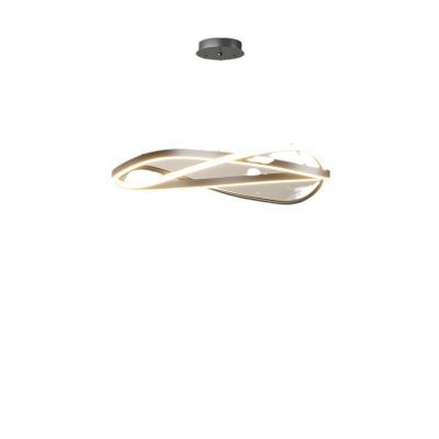 客厅吊灯轻奢北欧网红灯具现代简约大气主灯极简风套餐2024年新款图5