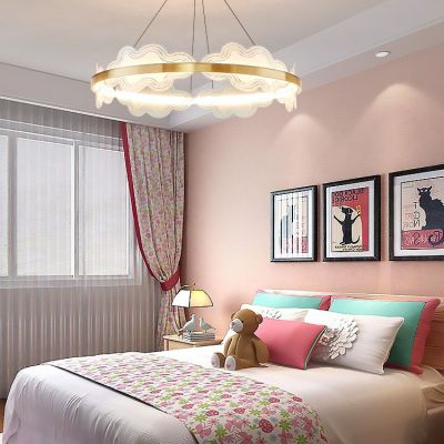 2023年新款卧室灯ins风北欧轻奢主卧现代简约客厅吊灯网红灯具图4