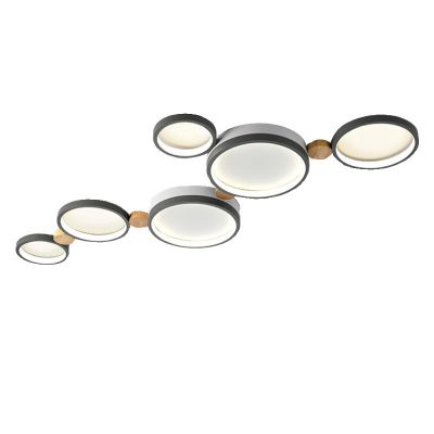 北欧客厅灯简约现代卧室灯书房儿童房极简护眼奶油风吸顶灯智能灯图4