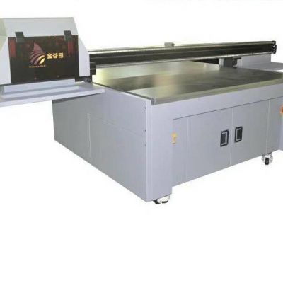 二手1216金谷田理光G5i小型uv平板打印机水晶标电子uv印刷机彩色图5