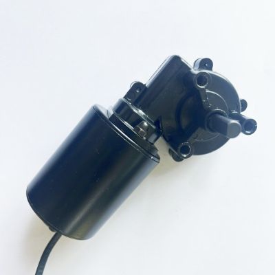 成人炮机电机 24V 280RPM 涡轮蜗杆减速电机 直线往复电机图2