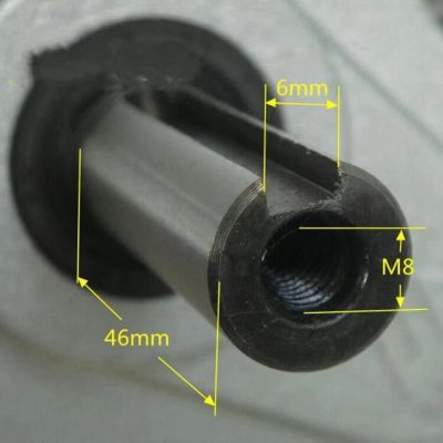 工厂350W电机MY1016 24V 350W 履带车350W轮椅车电机磁钢 磁瓦加长图3