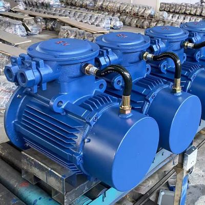 厂家直供 清洗机配套电机三相异步YBX3加制动刹车电机设备图3