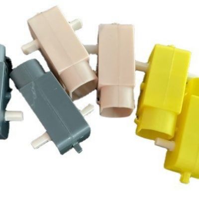 TT130电机减速齿轮 牙箱 金属齿轮48/120/200 科学DIY创客教育图5