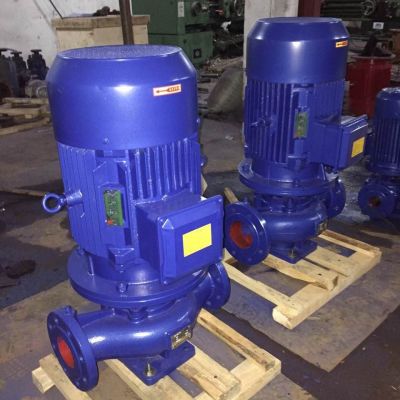 立式管道泵 IRG150-350三相锅炉热水循环泵 喷灌管道增压泵离心泵图2