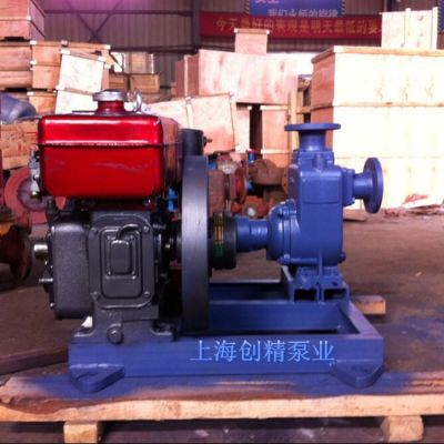ZXC柴油机清水自吸泵 CJ型柴油机自吸式离心泵 自吸柴油机泵图2