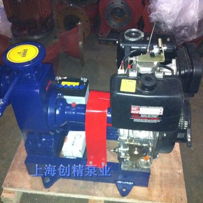 ZXC柴油机清水自吸泵 CJ型柴油机自吸式离心泵 自吸柴油机泵图5