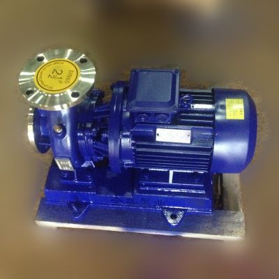 IHW型卧式不锈钢离心泵卧式耐腐蚀不锈钢管道增压离心泵150-125型图2