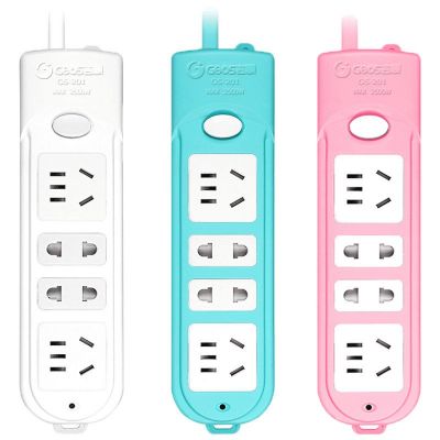 厂家批发插座带安全门多孔插板带线办公家用宿舍插排多功 能排插图5